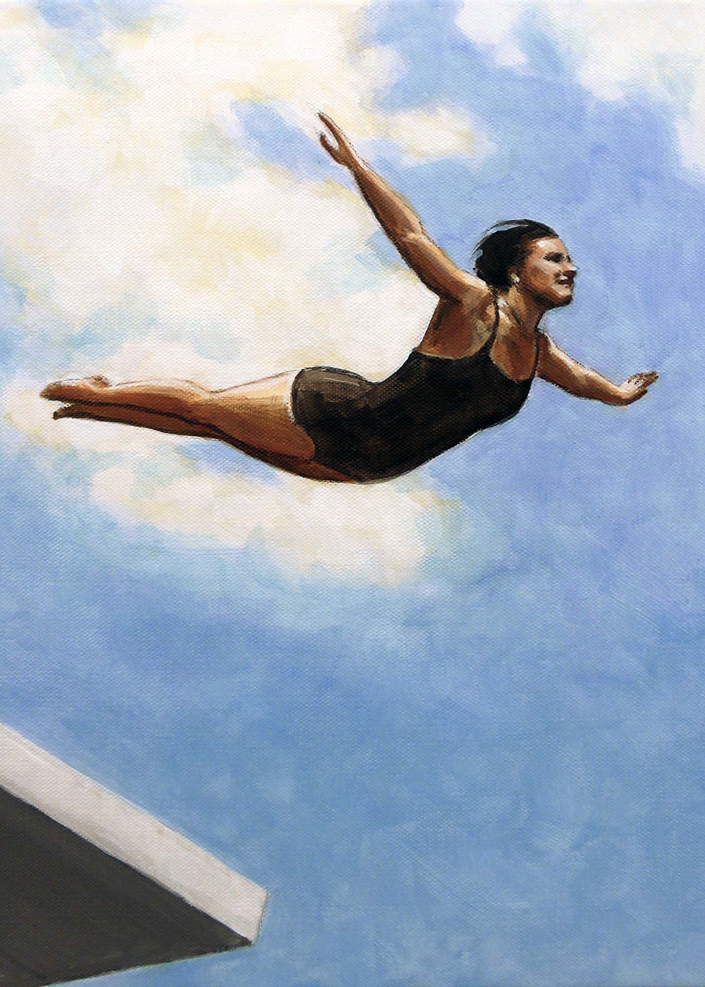 Woman diving off a platform | © Sarah Morrissette