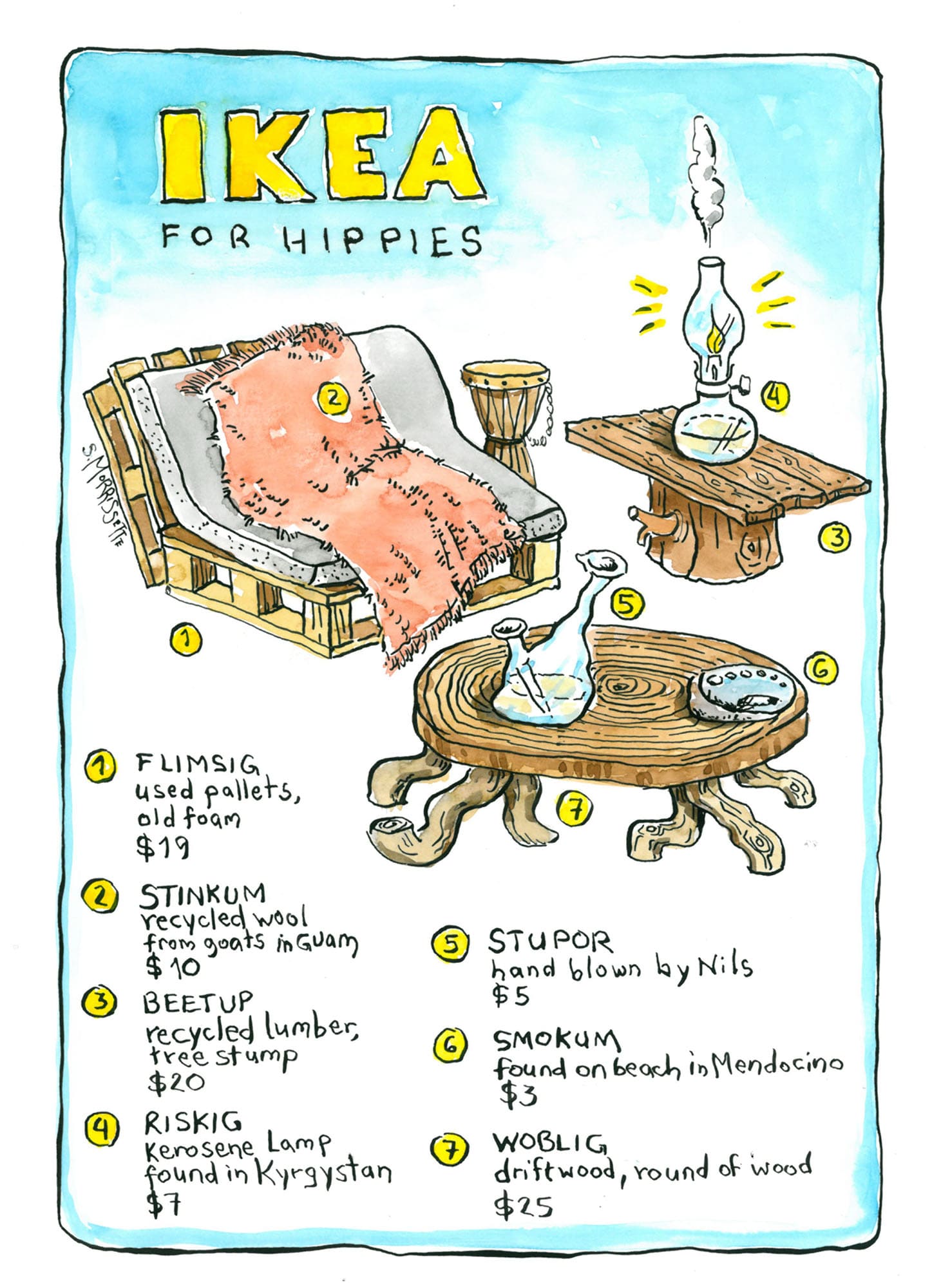 Ikea catalog for hippies | © Sarah Morrissette